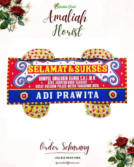Papan Bunga Ucapan Selamat Silih Nara