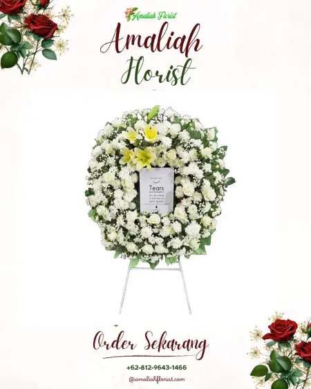 Krans Bunga Duka Silih Nara